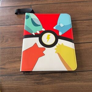 POKÉMON Card Binder Collectible Trading Card Albums with 50 Removable Sleeves